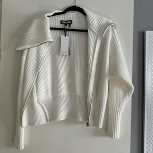 DKNY cardigan zip up